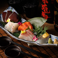 料理メニュー写真&nbsp;本日のお造り 3点盛り/5点盛り
