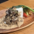 料理メニュー写真&nbsp;ハンバーグプレート～きのこのクリームソース～