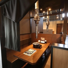 席間隔も十分ございますので、お席で美味しい焼肉をお楽しみください。