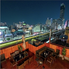 星降る夜空ビアガーデン スカイテラス 新橋店の雰囲気1