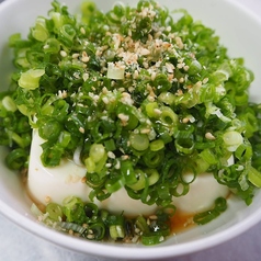 豆腐ねぎまみれ