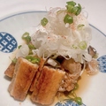 料理メニュー写真&nbsp;うなぎと肝たっぷりネギポン酢