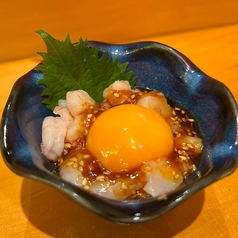 甘海老ユッケ
