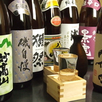 沢山の日本酒！