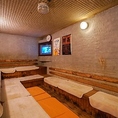 ドライサウナを完備しております。サウナーの方におすすめの新感覚ドリンクもご用意しております。