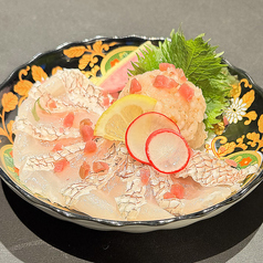 真鯛とかぶの鬼おろし梅和え