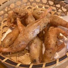 甘エビのから揚げ