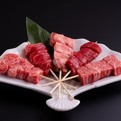 牛串5種盛り