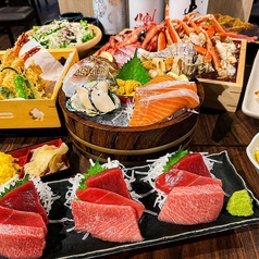 うおっと 魚人 函館五稜郭店のコース写真
