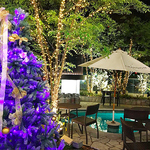 都会の喧騒を忘れさせてくれるカフェ&ラウンジ。リゾート気分を満喫しつつ思い出に残るお食事会を。