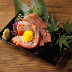 サーモンのお造り
