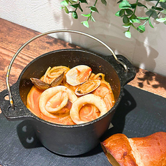 アツアツパスタ”ペスカトーレ”