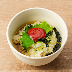 梅茶漬け