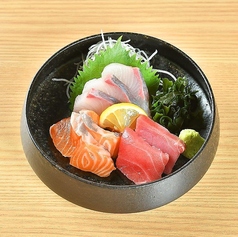 海鮮お造り3種盛り