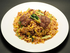 牛バラと青菜の辛味チャーハン