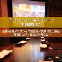 【プロジェクター・スクリーン・マイクの貸出無料】