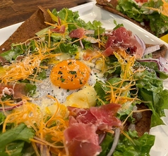 福井県産そば粉100％の絶品ガレット♪の写真