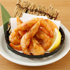 海老の唐揚げ/揚げたこ焼き 各