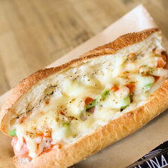 ダブルソーセージビッグピザドッグ