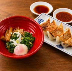 汁なし担々麺+餃子(5個)