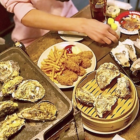焼き牡蠣食べ放題が3950円～！大阪・神戸で有名な「カキ小屋フィーバー」