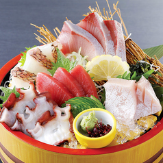 本日のお造り5種盛り合わせ