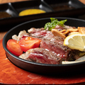 料理メニュー写真&nbsp;道産牛の鉄板ステーキ【サーロイン】