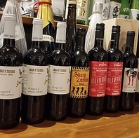 お料理に合うビールやワインも豊富なラインナップ♪