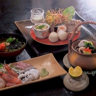 旬の食材をふんだんに使ったこだわりの京料理の数々