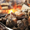 料理メニュー写真 地鶏の炭火焼