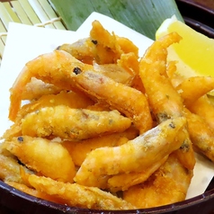 小エビの唐揚げ