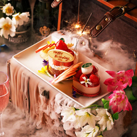 幹事様無料♪誕生日・記念日には特製ケーキ進呈◎