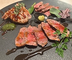 熟成肉2種と本日のお肉料理盛り合わせ150g
