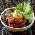 料理メニュー写真&nbsp;炙りユッケ