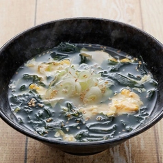 わかめと玉子のスープ