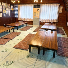 お座敷：普通の座敷席です。