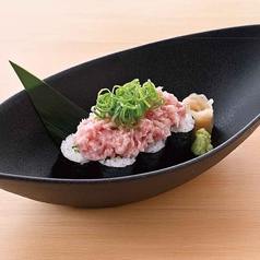 まぐろたたきの細巻き