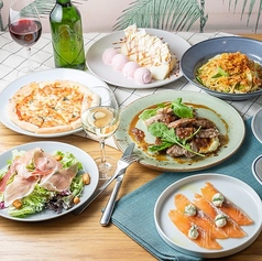 旬の食材をふんだんに使った本格イタリアンを愉しめる♪