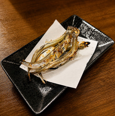 子持ちししゃもの炭火焼き