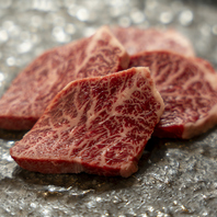 「焼肉 賢人」こだわりのお肉。仕入れは2か所から。