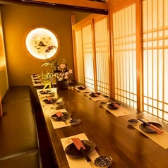 会社宴会や接待、飲み会など各種宴会は当店にお任せください♪広々とした完全個室席を多数ご用意しており、飲み放題付きの宴会コースも予算に合わせてお選び頂けるようになっております。当日予約ももちろんOK!!お気軽にご予約や空席確認などお問い合わせくださいませ。