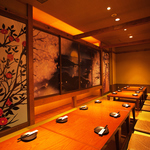 焼き鳥 天神 大名 個室 掘りごたつ 居酒屋 焼鳥 肉 魚 飲み放題 誕生日 貸切 完全個室 女子会 もつ鍋