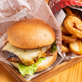 料理メニュー写真&nbsp;僕の自慢のバーガーセット（フォアグラ入り）