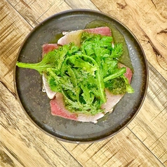 ブリのタタキ～春菊のサラダ～