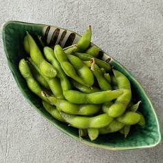 枝豆塩茹で