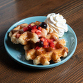 料理メニュー写真&nbsp;ワッフル