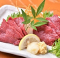 料理メニュー写真 【会津の名物 馬肉】馬刺し