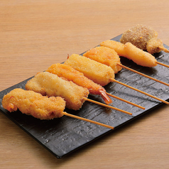 串カツ盛り合わせ