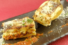 自家製ラザニア