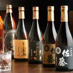 【自慢の銘酒】和食によく合う日本酒や焼酎の銘柄にもこだわります。